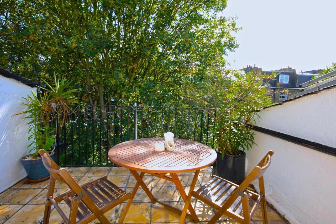 Kensington Flat With Roof Terrace And Sunshine Apartamento Londres Exterior foto